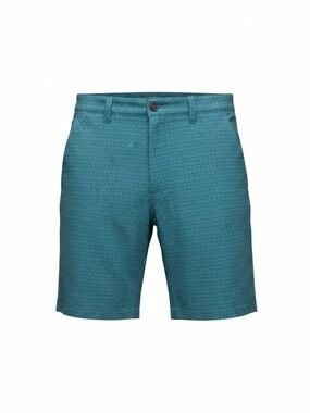 Eddie Bauer•Travex Tech Teal Patterned Men's Shorts